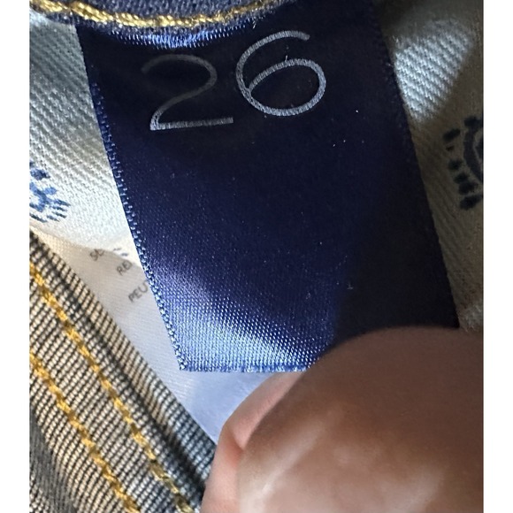 Pilcro Women's The Split‎ Straight Jeans Size 26 - Picture 4 of 12